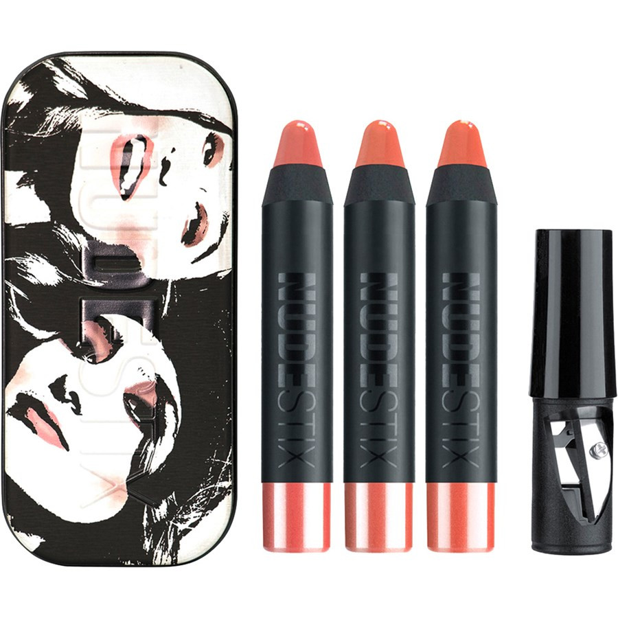 Oferte la Set Mini Balsam pentru buze si obraji Nudestix Founders Kit Gel Color Lip & Cheek Balm, 3 X 2.5 Ml (Culoare produse: Tay Tay, Ally, J Mama, Gramaj: 3 X 2.5 Ml)
