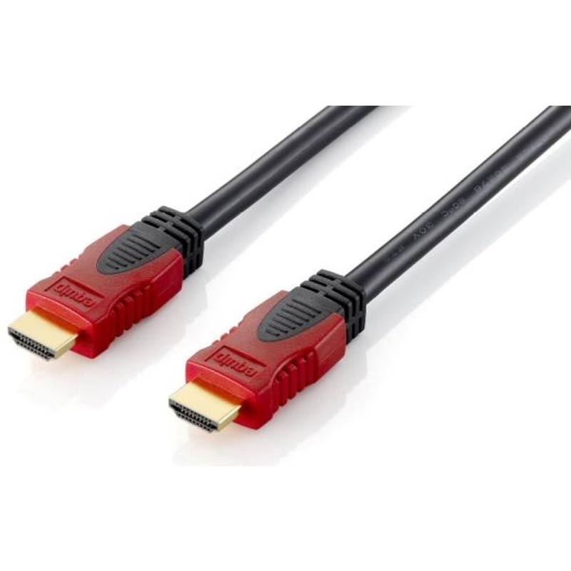 Oferte la Equip cable HDMI-HDMI 1M V1.4 GOLD, black 119341