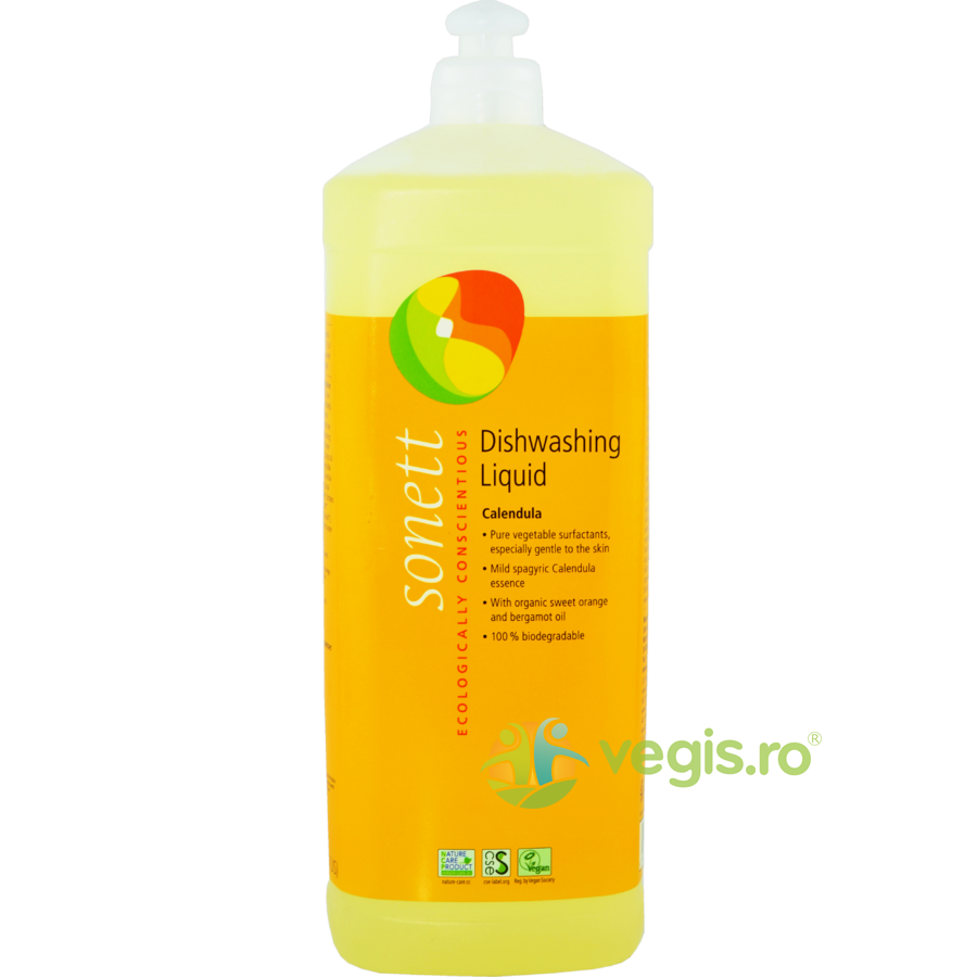Oferte la Detergent Lichid De Vase Cu Galbenele Bio 1L Sonett