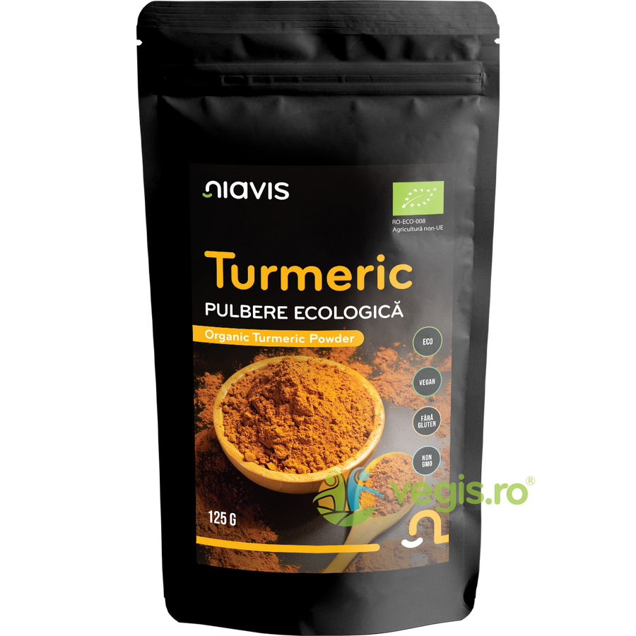 Oferte la Turmeric (Curcuma) Pulbere Ecologica/Bio 125g