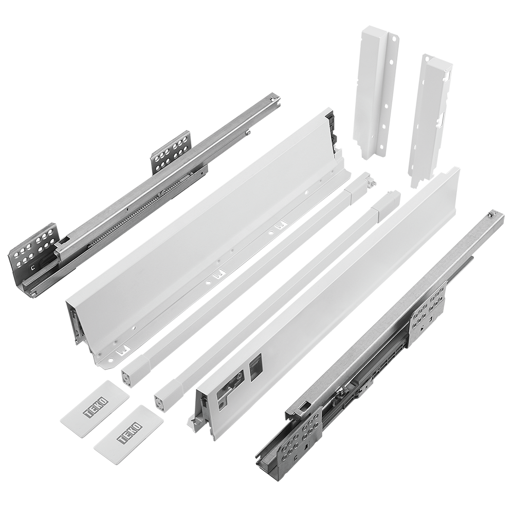 Oferte la Sistem pentru sertar, Teko Clasic, alb, 40 kg, H 167 mm , 400 mm
