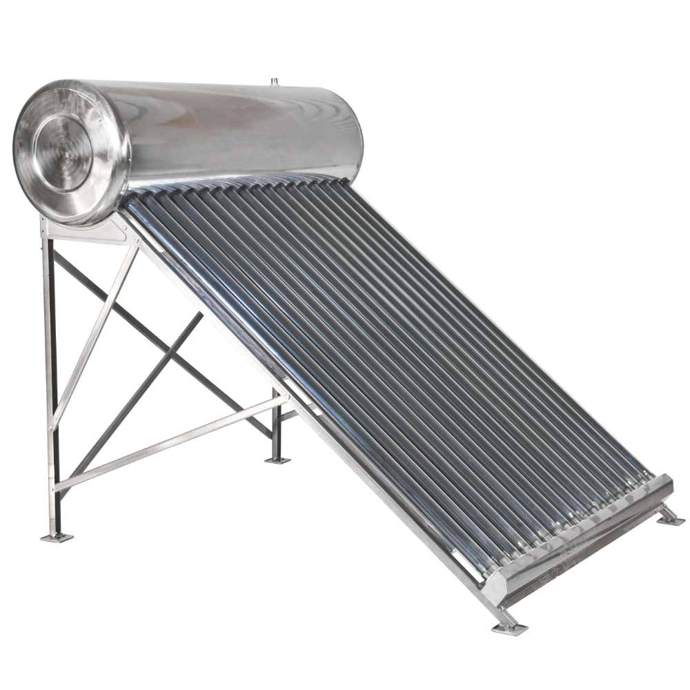 Oferte la Panou solar nepresurizat, boiler inox, 122L, 15 tuburi, regulator 
