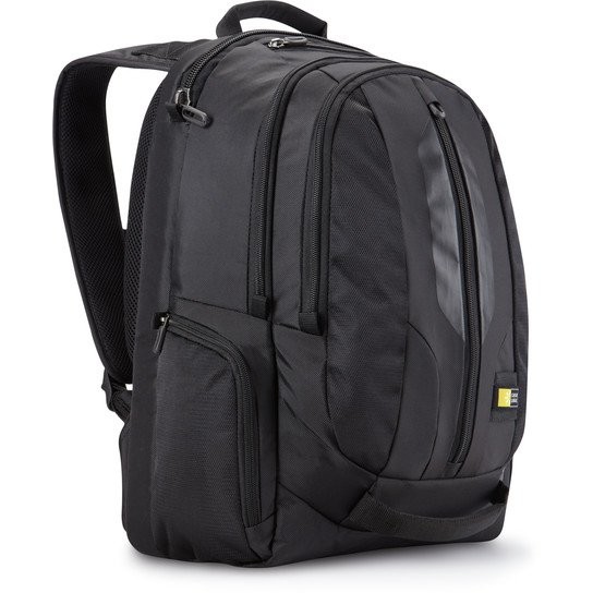 Rucsac 17.3 inch, Nylon, Negru - Perfect pentru Scoala, Job sau City-Break