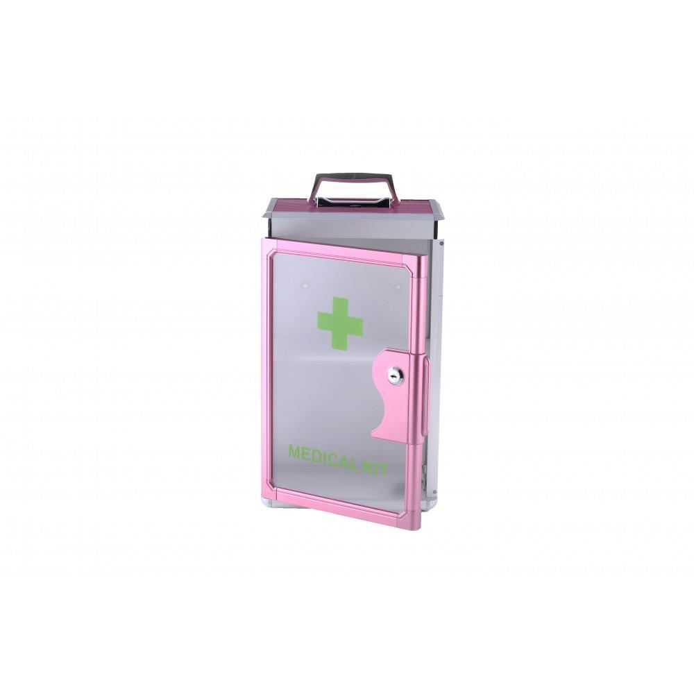 Oferte la Cutie medicala Sanitec, 23 x 15 x 38 cm, roz
