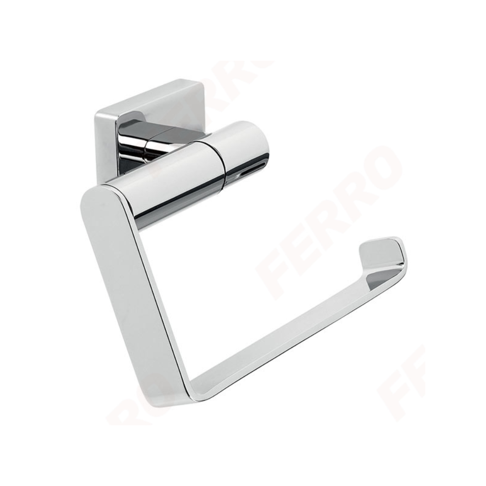 Oferte la Suport pentru hartie igienica Ferro Greta AGR33, metal, sistem prindere pe perete, 13.2 x 8.35 cm