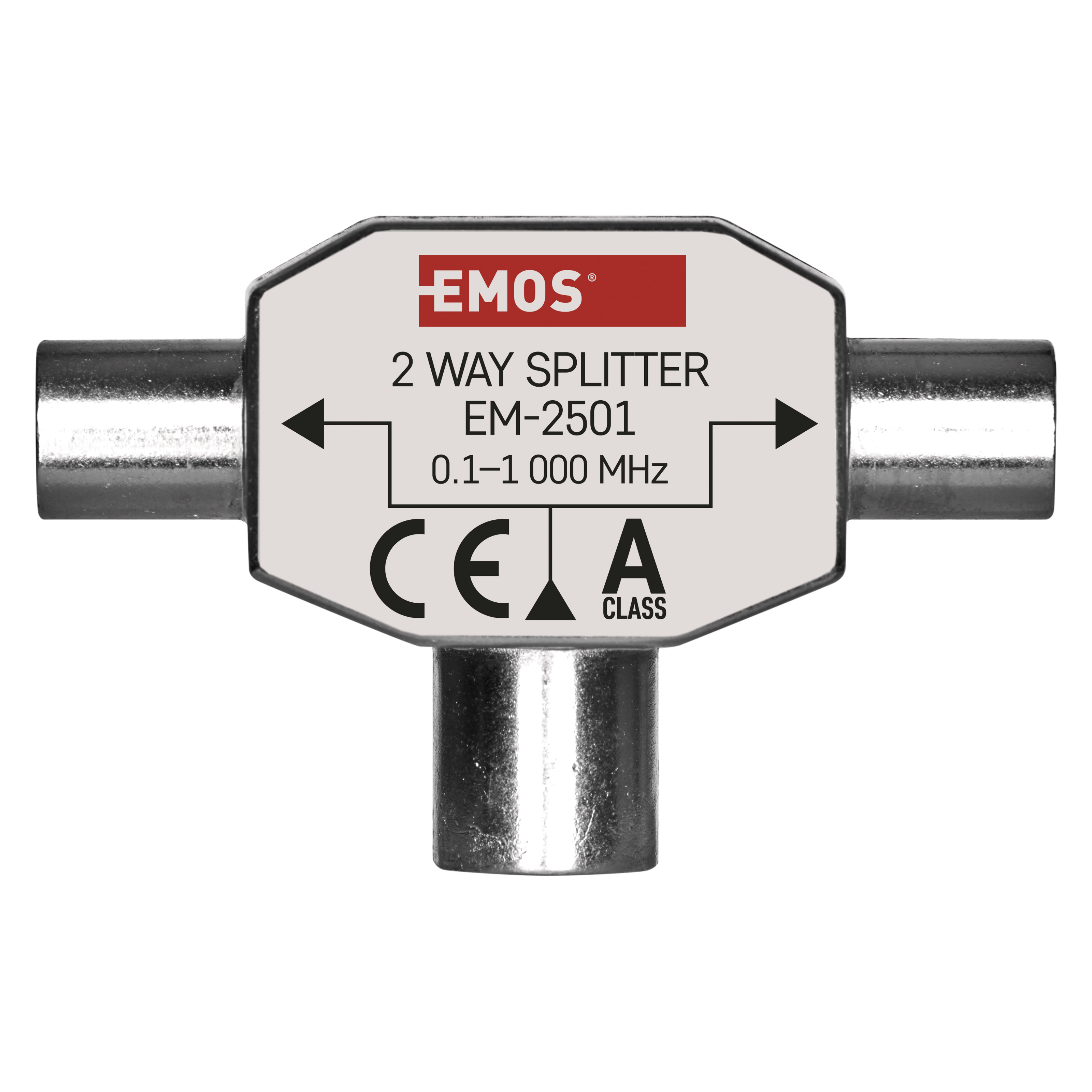 Oferte la Splitter 2 Output - 1 Input Emos, zinc, IP20, 17 × 32 × 23 mm