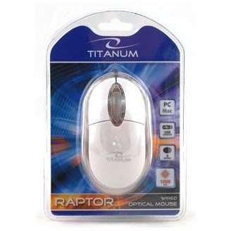 Oferte la Mouse TM102W USB, 1000 dpi, Alb