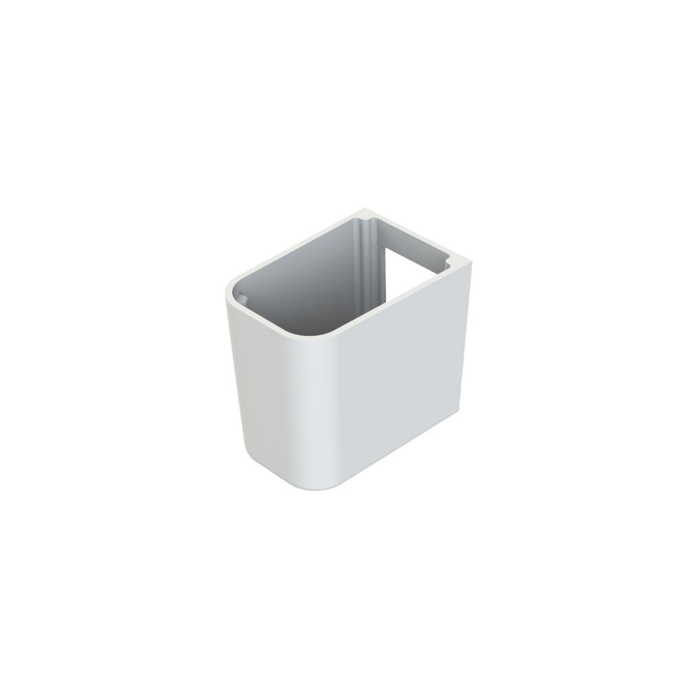 Oferte la Semipiedestal CeraStyle Noura, alb, inaltime 280 mm, latime 210 mm