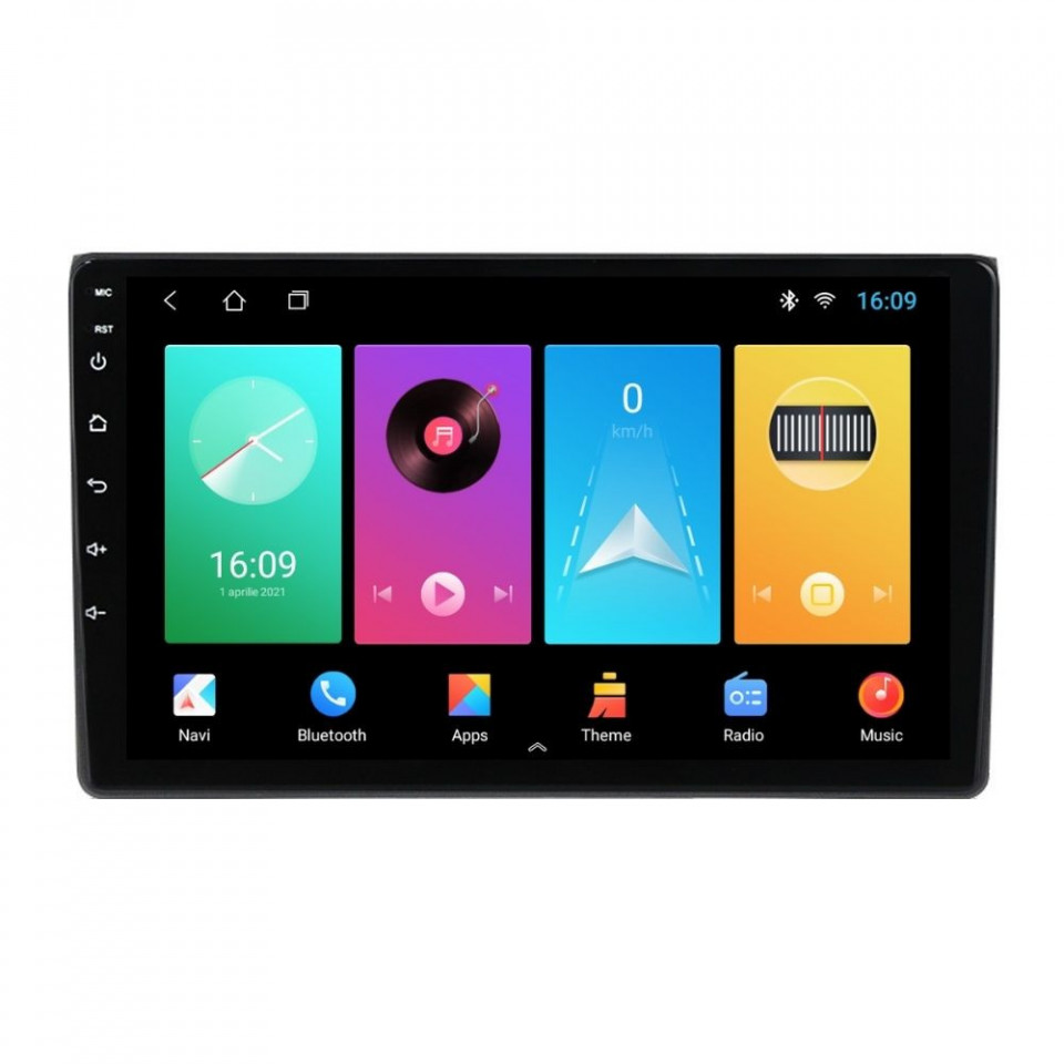 Oferte la Navigatie dedicata cu Android Audi A4 (B6, B7) 2000 - 2008, 2GB RAM, Radio GPS Dual Zone, Display HD IPS 9" Touchscreen, Internet Wi-Fi, Bluetooth, MirrorLink, USB