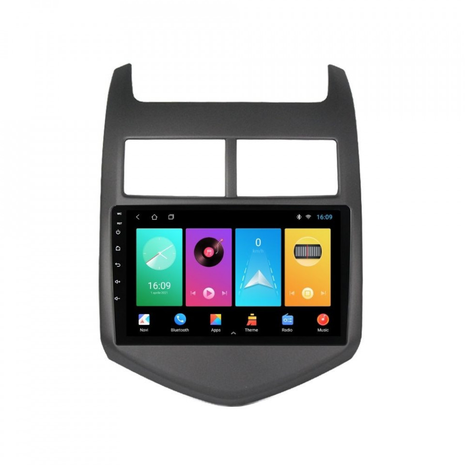 Oferte la Navigatie dedicata cu Android Chevrolet Aveo 2011 - 2014, 2GB RAM, Radio GPS Dual Zone, Display HD IPS 9" Touchscreen, Internet Wi-Fi, Bluetooth, MirrorLink, USB