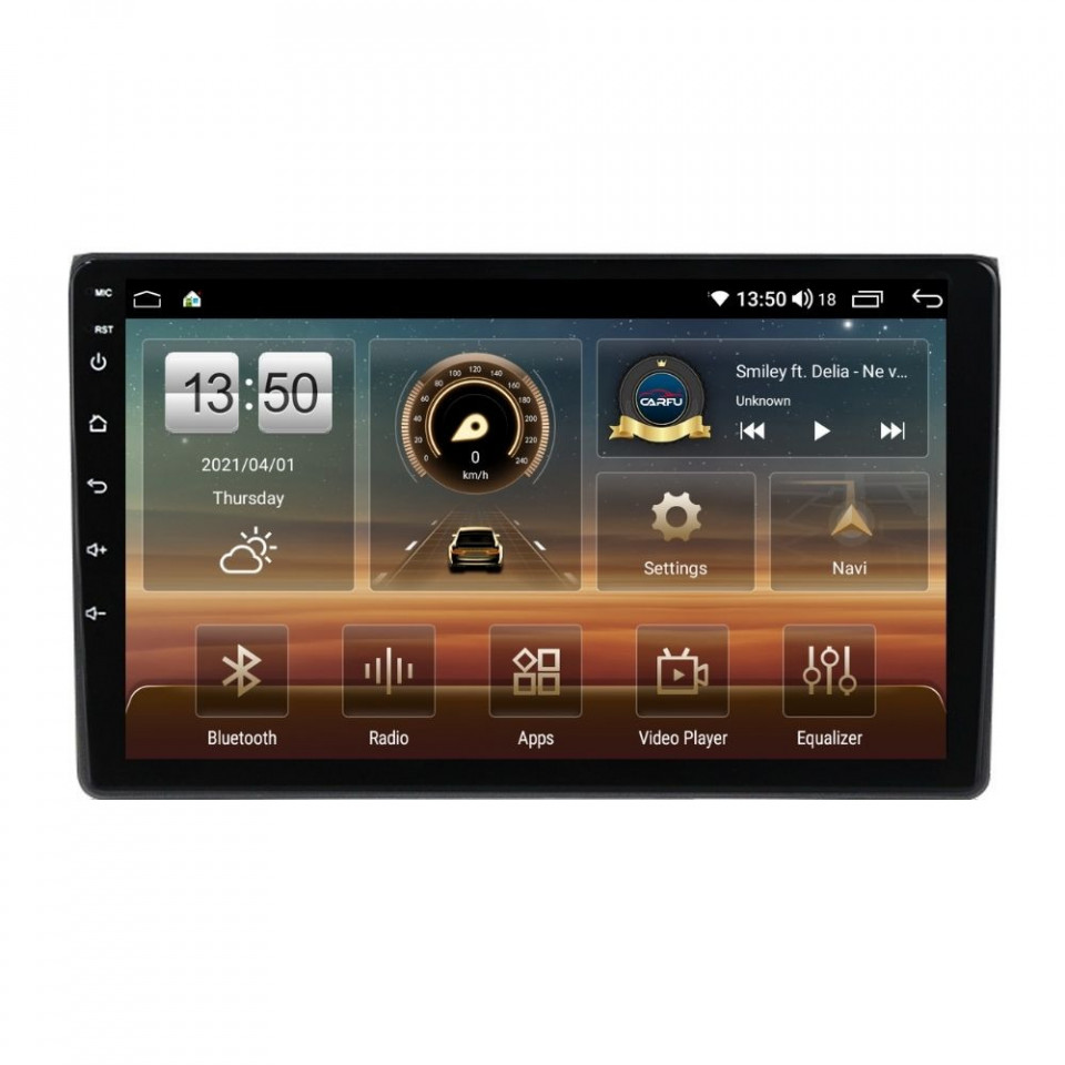 Oferte la Navigatie dedicata cu Android Audi A4 (B6, B7) 2000 - 2008, 4GB RAM, Radio GPS Dual Zone, Display HD QLED 9" Touchscreen, Internet Wi-Fi si slot SIM 4G, Bluetooth, MirrorLink, USB