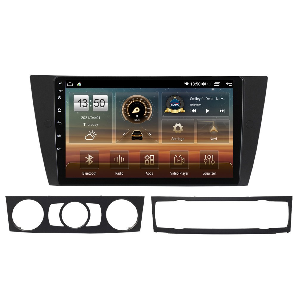Oferte la Navigatie dedicata cu Android BMW Seria 3 (E90) 2004 - 2013, 4GB RAM, Radio GPS Dual Zone, Display HD QLED 9" Touchscreen, Internet Wi-Fi si slot SIM 4G, Bluetooth, MirrorLink, USB
