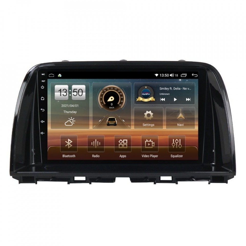 Oferte la Navigatie dedicata cu Android Mazda CX-5 2011 - 2017, 4GB RAM, Radio GPS Dual Zone, Display HD QLED 9" Touchscreen, Internet Wi-Fi si slot SIM 4G, Bluetooth, MirrorLink, USB