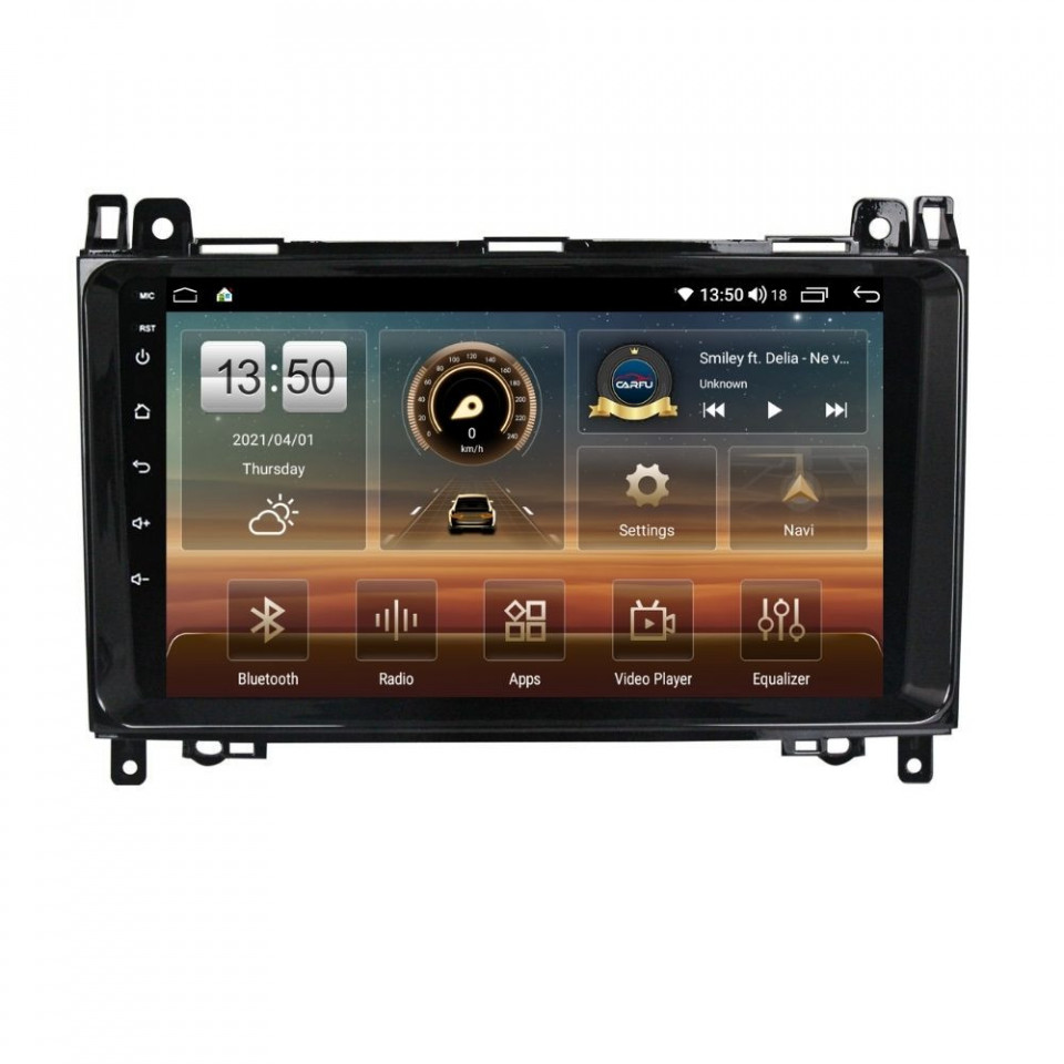 Oferte la Navigatie dedicata cu Android Mercedes Viano 2007 - 2014, 4GB RAM, Radio GPS Dual Zone, Display HD QLED 9" Touchscreen, Internet Wi-Fi si slot SIM 4G, Bluetooth, MirrorLink, USB