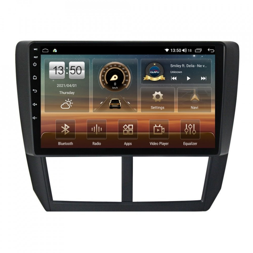 Oferte la Navigatie dedicata cu Android Subaru Impreza / XV / WRX 2007 - 2014, 4GB RAM, Radio GPS Dual Zone, Display HD QLED 9" Touchscreen, Internet Wi-Fi si slot SIM 4G, Bluetooth, MirrorLink, USB
