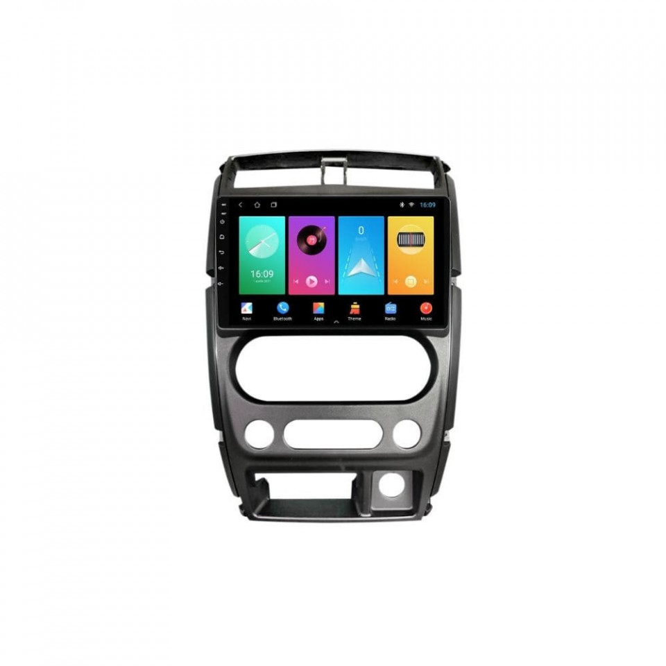 Oferte la Navigatie dedicata cu Android Suzuki Jimny 2005 - 2018, 1GB RAM, Radio GPS Dual Zone, Display HD IPS 9" Touchscreen, Internet Wi-Fi, Bluetooth, MirrorLink, USB