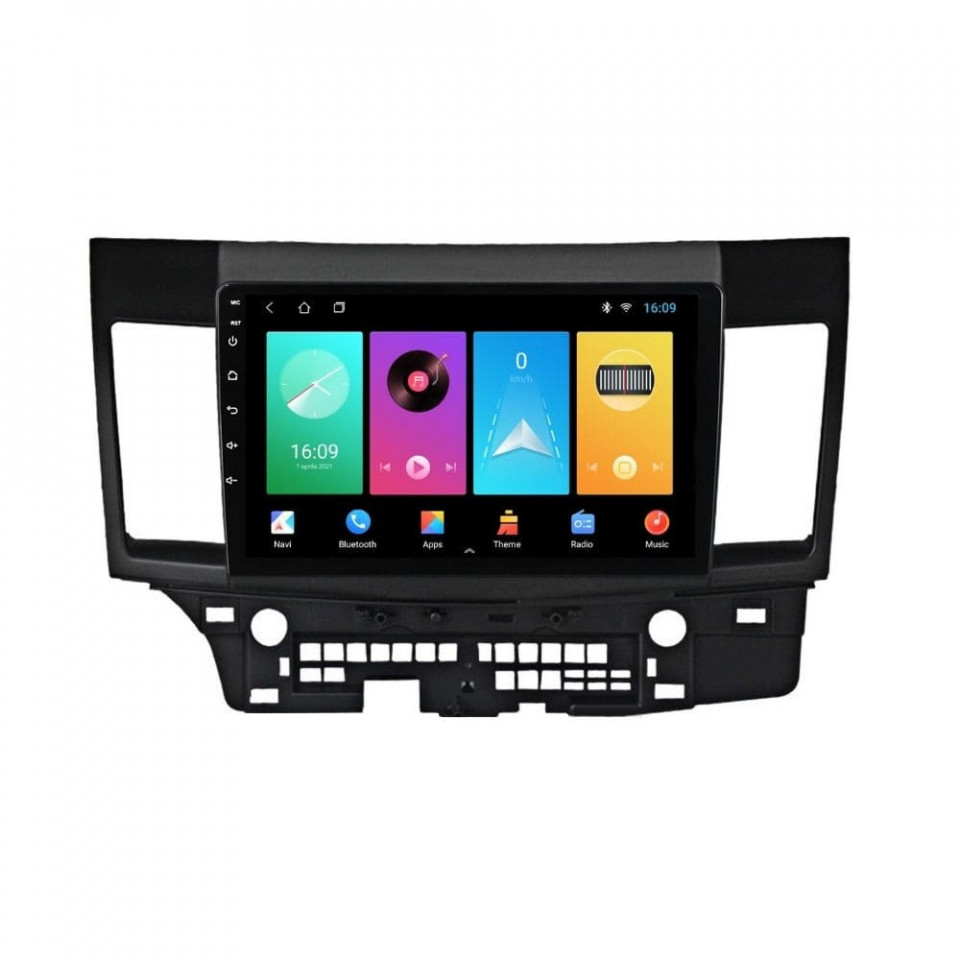 Oferte la Navigatie dedicata cu Android Mitsubishi Lancer dupa 2007, 2GB RAM, Radio GPS Dual Zone, Display HD IPS 10" Touchscreen, Internet Wi-Fi, Bluetooth, MirrorLink, USB