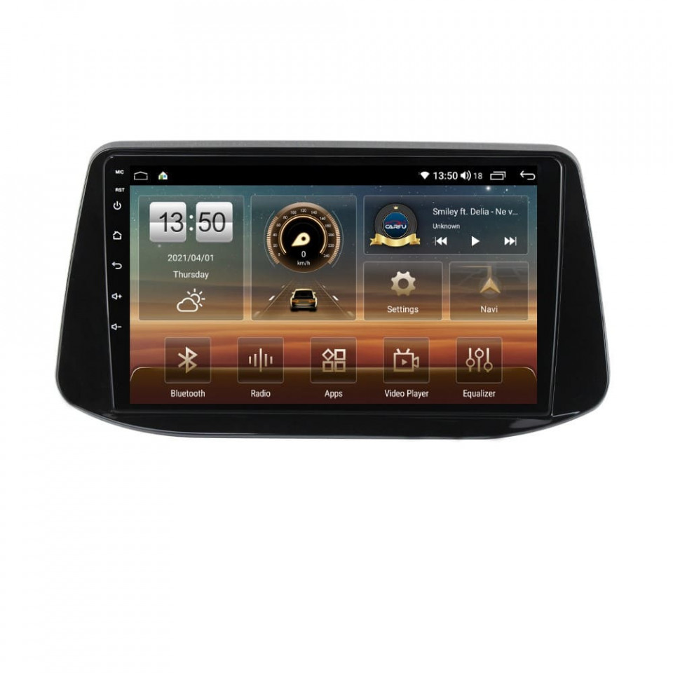 Oferte la Navigatie dedicata cu Android Hyundai i30 dupa 2017, 4GB RAM, Radio GPS Dual Zone, Display HD QLED 9" Touchscreen, Internet Wi-Fi si slot SIM 4G, Bluetooth, MirrorLink, USB