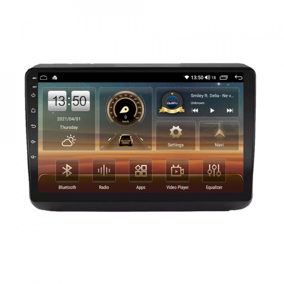 Oferte la Navigatie dedicata cu Android Jeep Grand Cherokee IV 2014 - 2021, 4GB RAM, Radio GPS Dual Zone, Display HD QLED 9" Touchscreen, Internet Wi-Fi si slot SIM 4G, Bluetooth, MirrorLink, USB