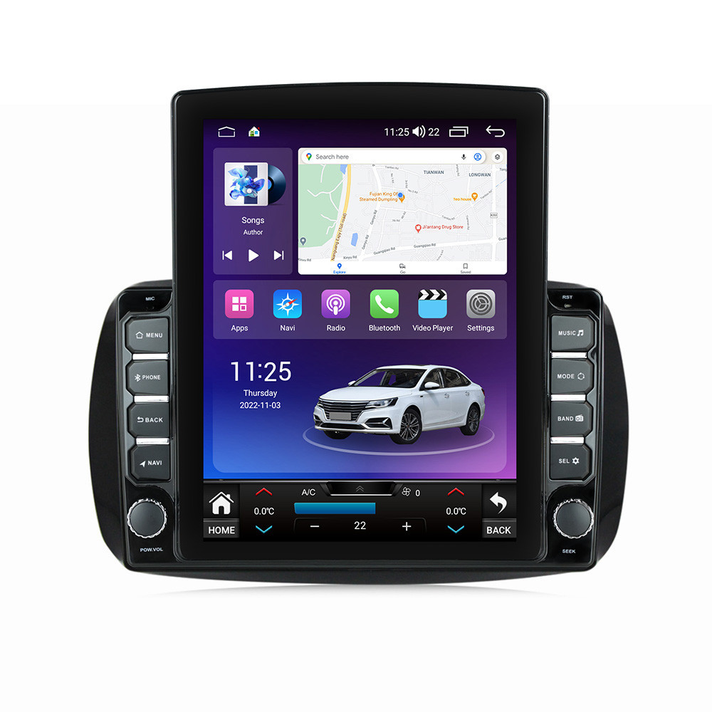 Oferte la Navigatie dedicata cu Android Smart Forfour dupa 2014, 4GB RAM, Radio GPS Dual Zone, Touchscreen IPS 9.7" HD tip Tesla, Internet Wi-Fi si slot SIM 4G, Bluetooth, MirrorLink, USB