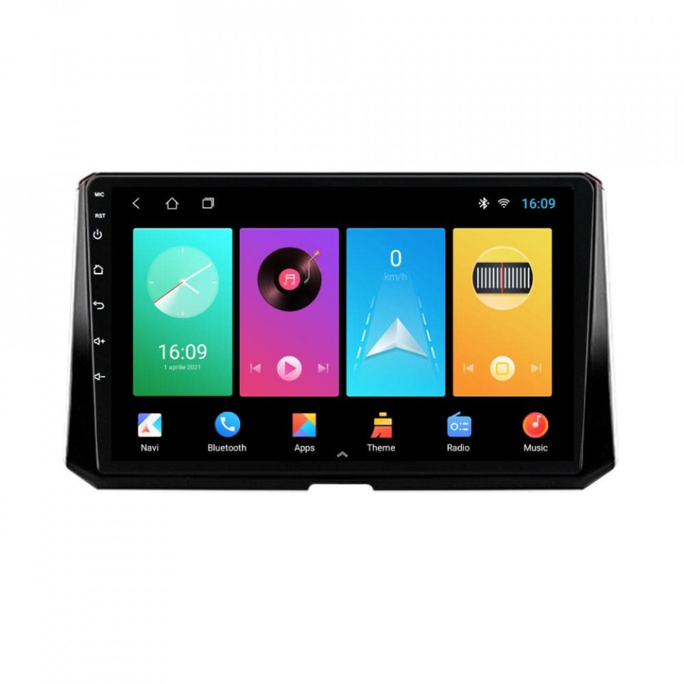 Oferte la Navigatie dedicata cu Android Toyota Corolla E21 dupa 2019, 1GB RAM, Radio GPS Dual Zone, Display HD IPS 10" Touchscreen, Internet Wi-Fi, Bluetooth, MirrorLink, USB