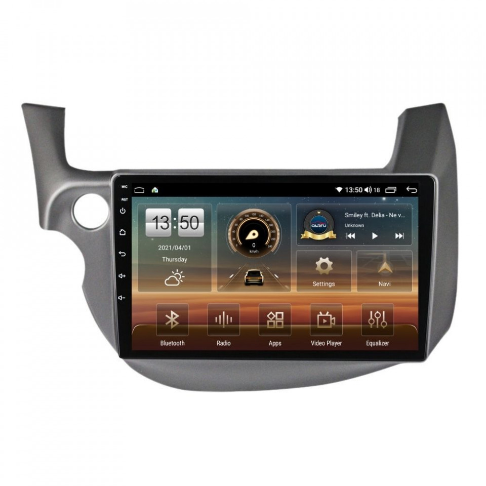 Oferte la Navigatie dedicata cu Android Honda Jazz III 2007 - 2013, 4GB RAM, Radio GPS Dual Zone, Display HD QLED 10" Touchscreen, Internet Wi-Fi si slot SIM 4G, Bluetooth, MirrorLink, USB