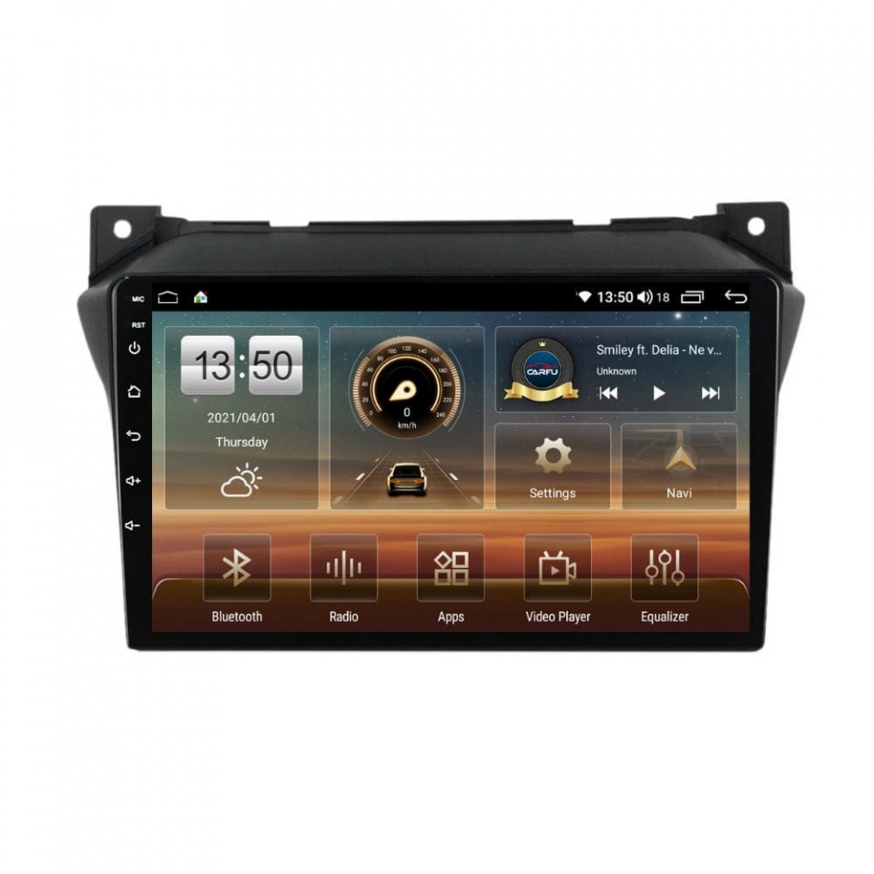 Oferte la Navigatie dedicata cu Android Suzuki Alto VII 2009 - 2016, 4GB RAM, Radio GPS Dual Zone, Display HD QLED 9" Touchscreen, Internet Wi-Fi si slot SIM 4G, Bluetooth, MirrorLink, USB
