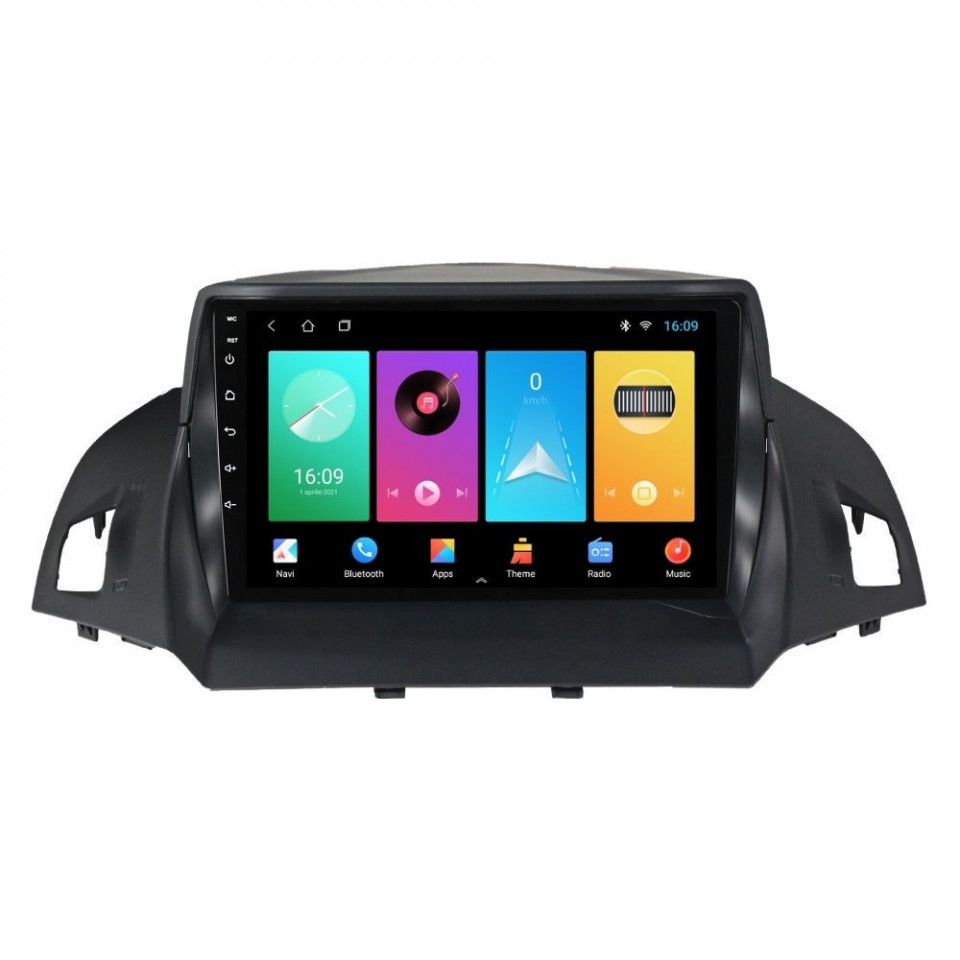 Oferte la Navigatie dedicata cu Android Ford Kuga II 2012 - 2019, 1GB RAM, Radio GPS Dual Zone, Display HD IPS 9" Touchscreen, Internet Wi-Fi, Bluetooth, MirrorLink, USB
