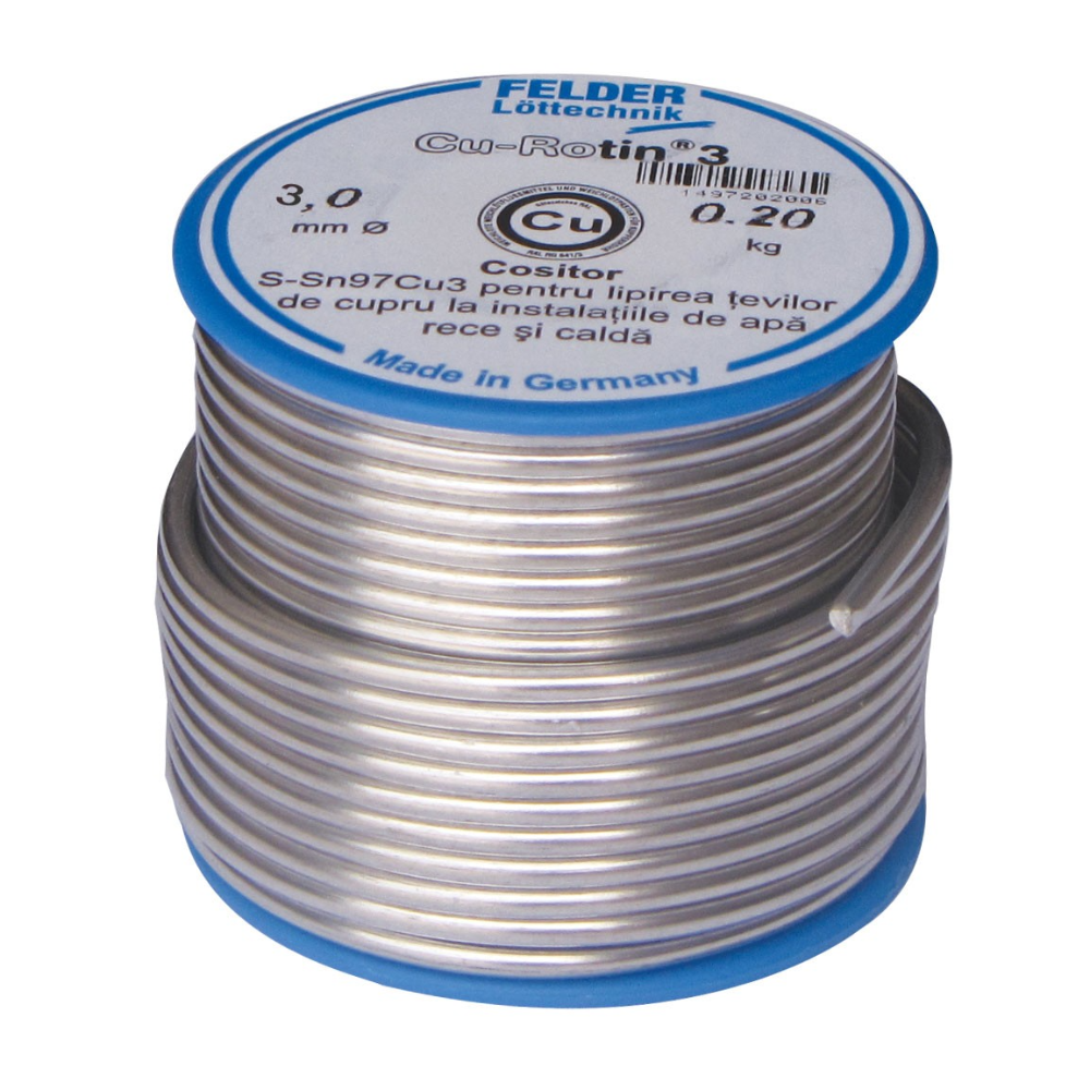 Oferte la Aliaj lipire Felder SN97CU3, 200 g, diametru fir 3 mm