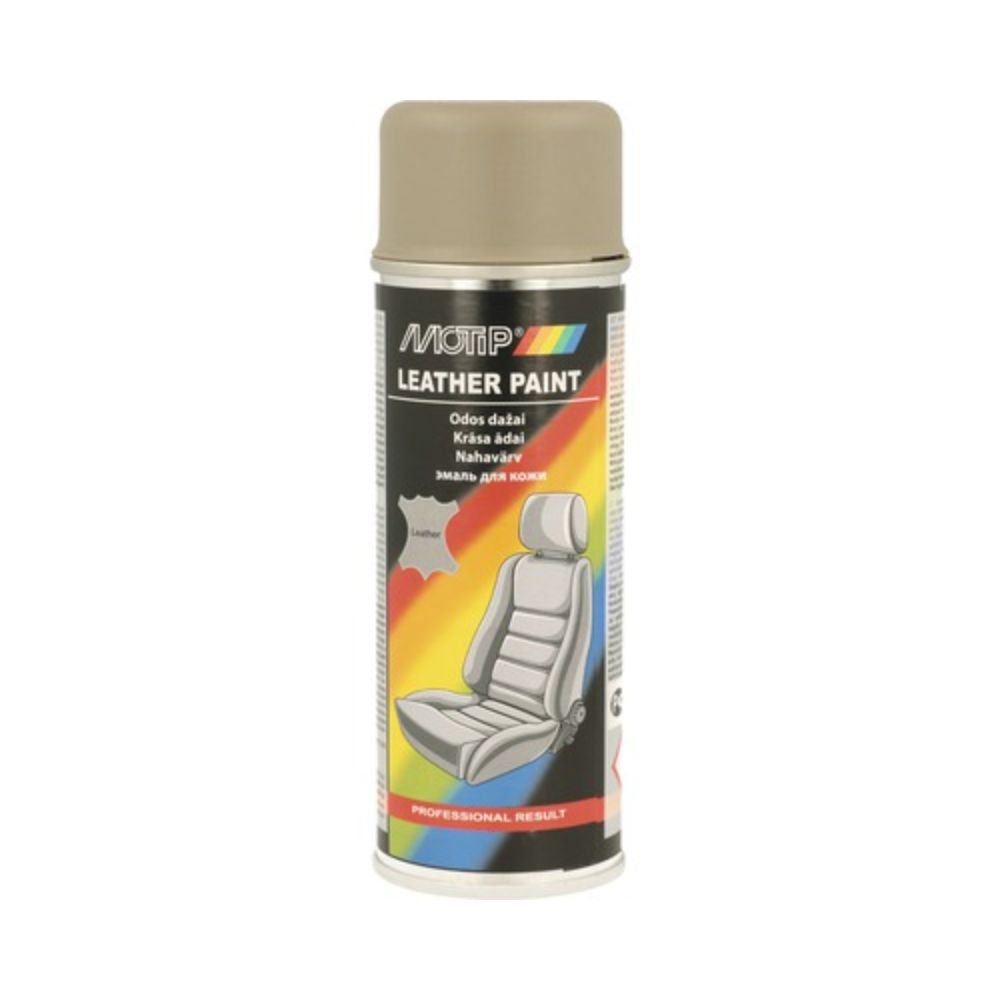 Oferte la Vopsea spray elastica pentru piele MoTip, bej, lucios, interior, 200 ml