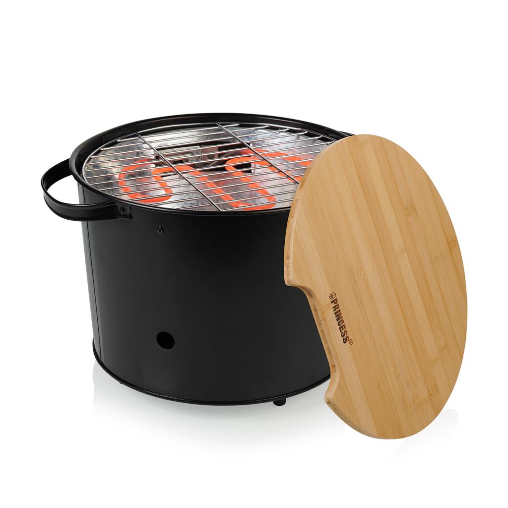 Oferte la Gratar portabil Princess Hybrid Bucket Barbecue 112240, 1400 W
