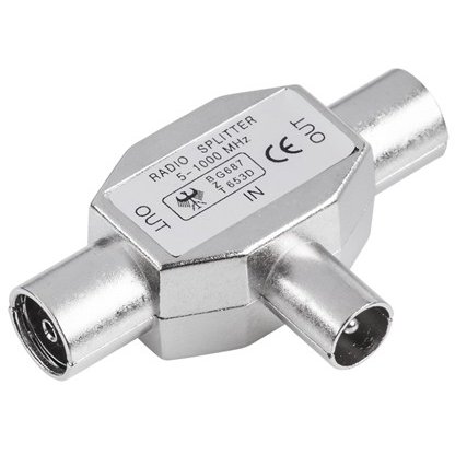 Oferte la Splitter TV Metal TV Tata- 2x TV Mama Gri