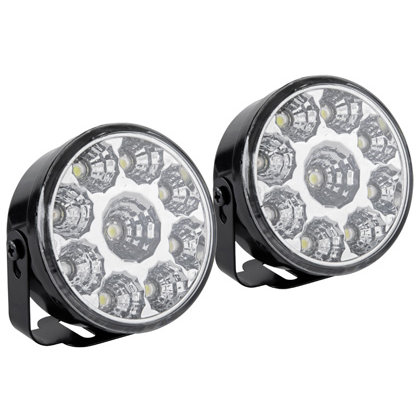 Oferte la Set Lumini Auto de Zi 9W 12VDC Negru/Transparent