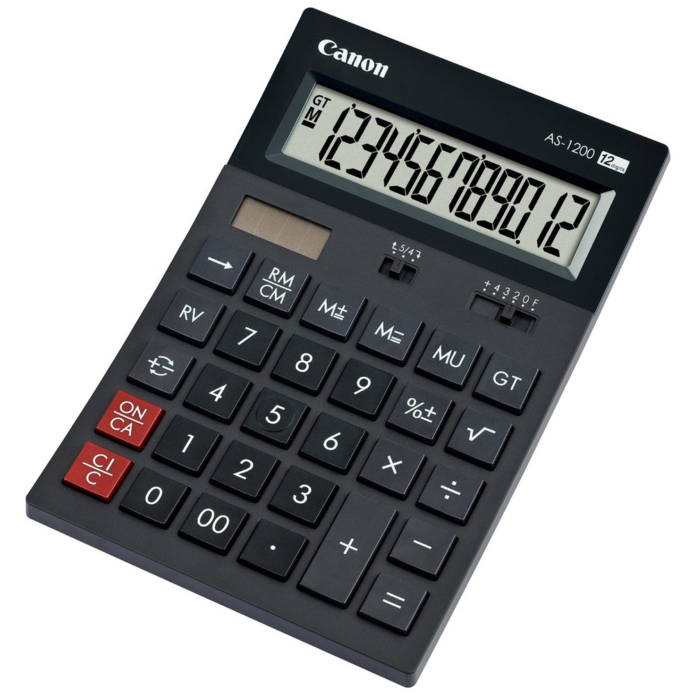 Oferte la Calculator de Birou AS-1200 12 Cifre Negru