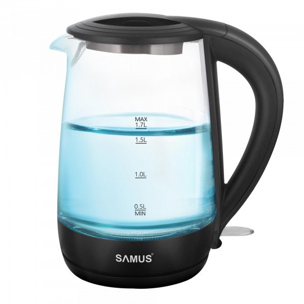 Oferte la Fierbator AQUABELLE Putere 2200W Capacitate 1.7L Material Sticla