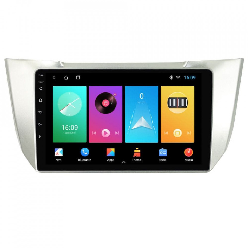 Oferte la Navigatie dedicata cu Android Lexus RX 2003 - 2009, 2GB RAM, Radio GPS Dual Zone, Display HD IPS 9" Touchscreen, Internet Wi-Fi, Bluetooth, MirrorLink, USB