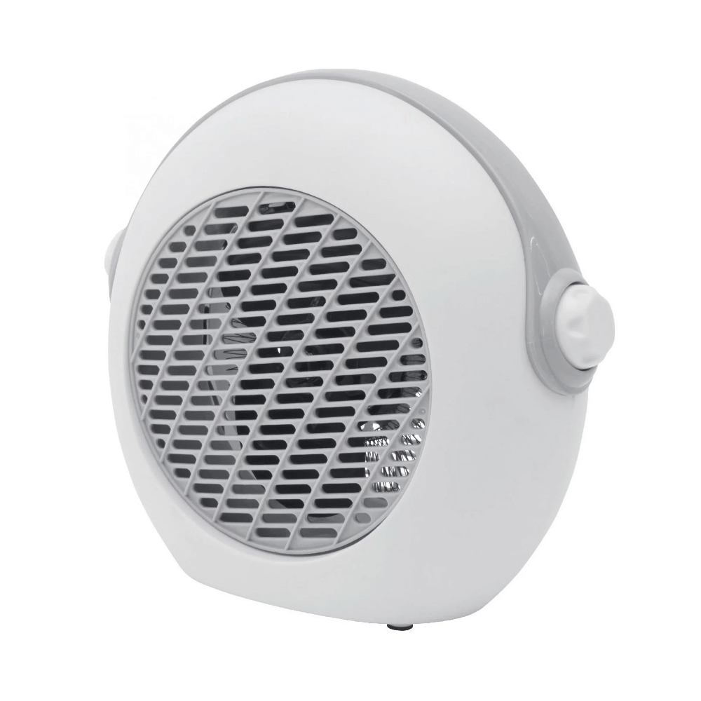 Oferte la Aeroterma cu ventilator Home by Somogyi FK 37/GY, 2000W, 2 trepte, termostat mecanic, oprire automata, IP20, 26 x 24 x 13 cm