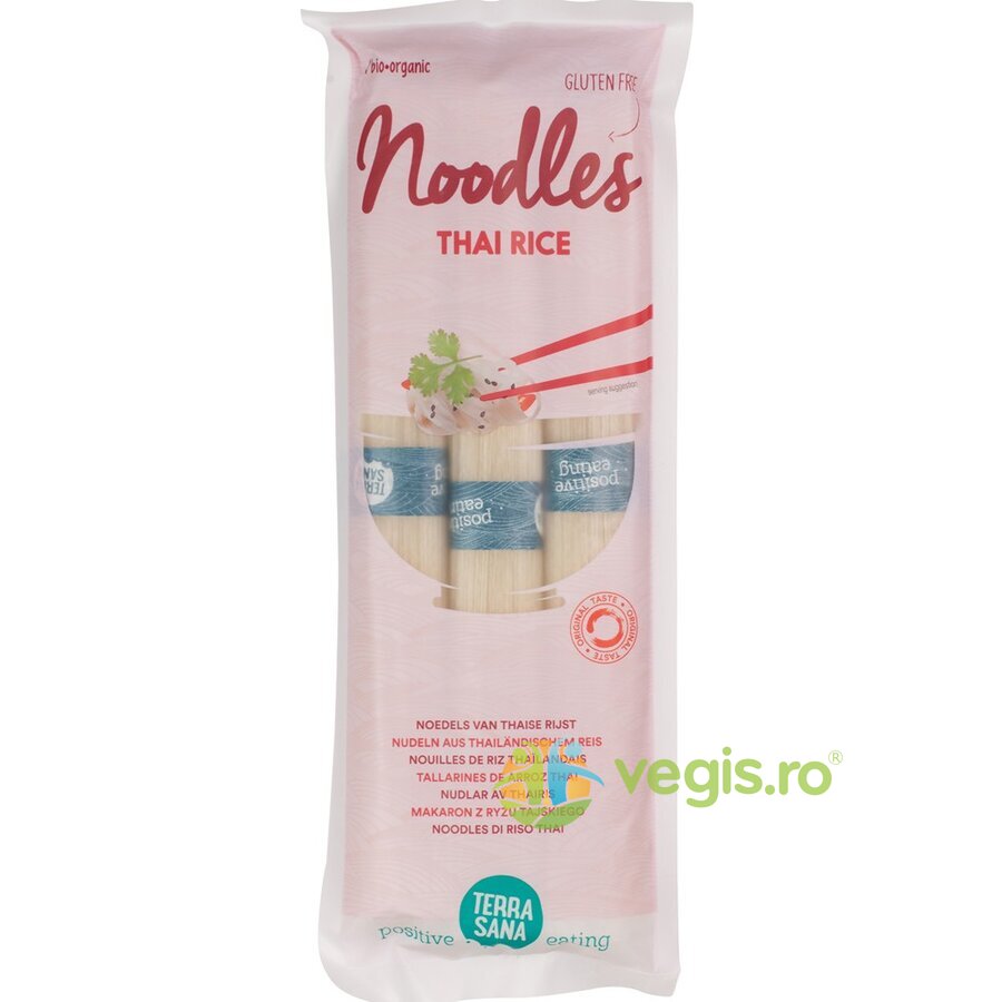 Oferte la Taitei din Orez Tailandez Fara Gluten Ecologici/Bio 250g