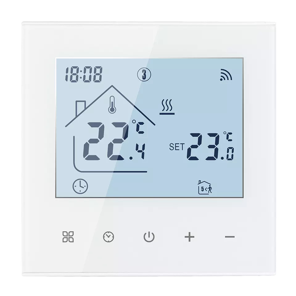 Oferte la Termostat Wi-Fi pentru incalzirea termica pe gaz BeOk TDR89-WIFI-WPB