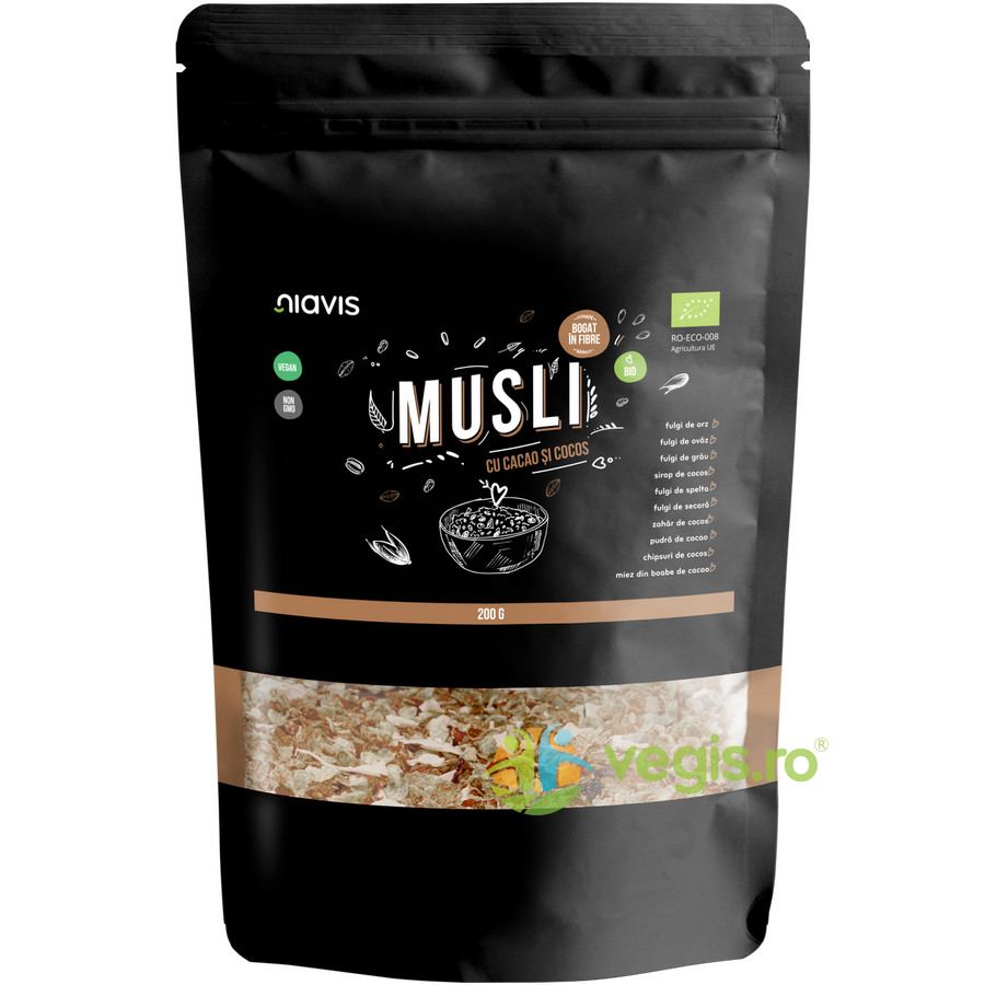 Oferte la Musli cu Cacao si Cocos Ecologic/Bio 200g