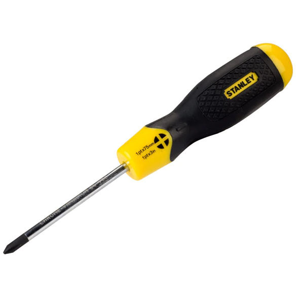 Oferte la Surubelnita Cushiongrip Pozidrive PZ1 x 75mm Negru/Galben