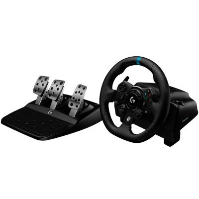 Oferte la Volan de Curse cu Pedale G923 TRUEFORCE pentru Xbox Seria X|S/ Xbox One/ PC Negru