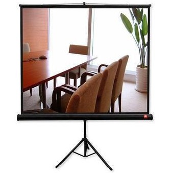 ecran proiectie cu trepied Avtek Standard 175x175cm (1:1) alb mat