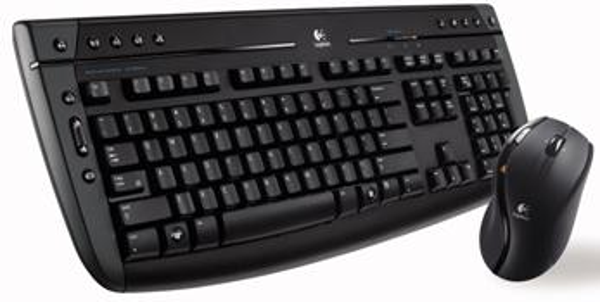 Kit Tastatura + Mouse LOGITECH; model: PRO 2800; layout: US; NEGRU; USB; WIRELESS; MULTIMEDIA; 05WNRF''