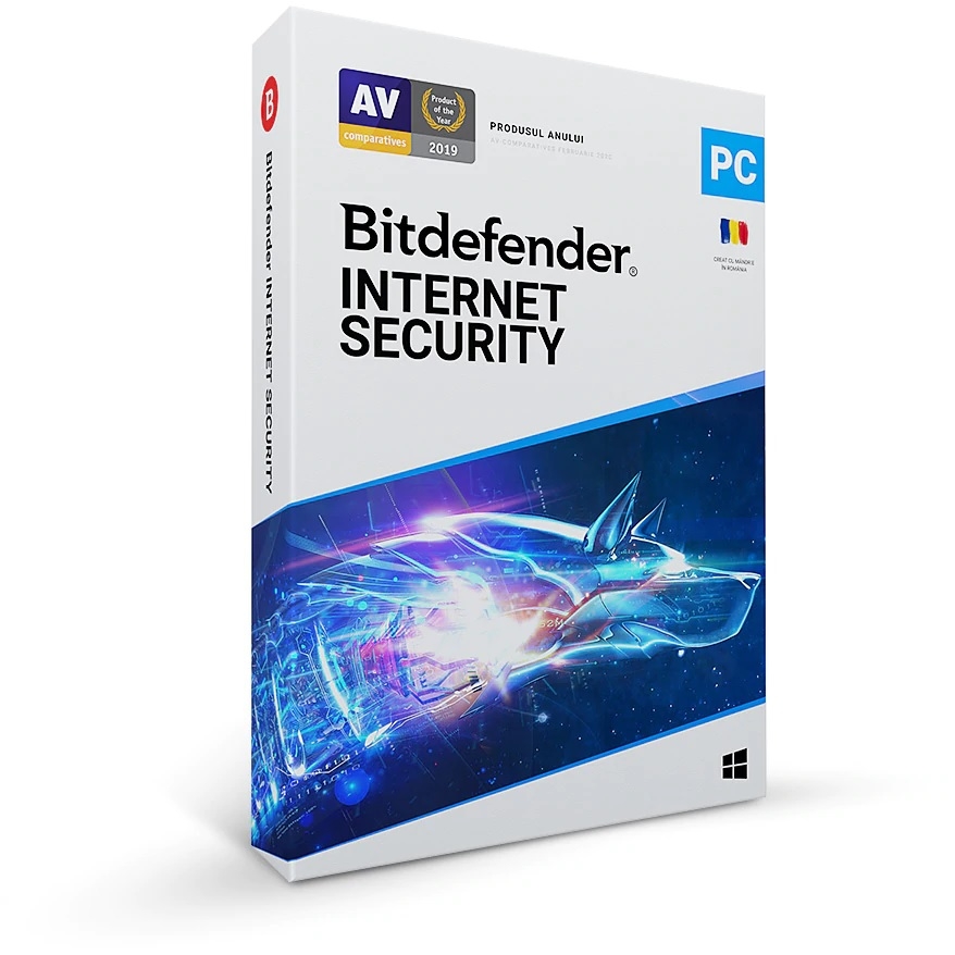 Oferte la Antivirus Bitdefender Internet Security, 1 an,1 PC, Retail