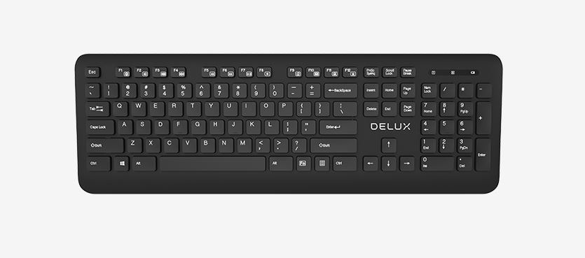 Oferte la TASTATURA DELUX - K193G-BK