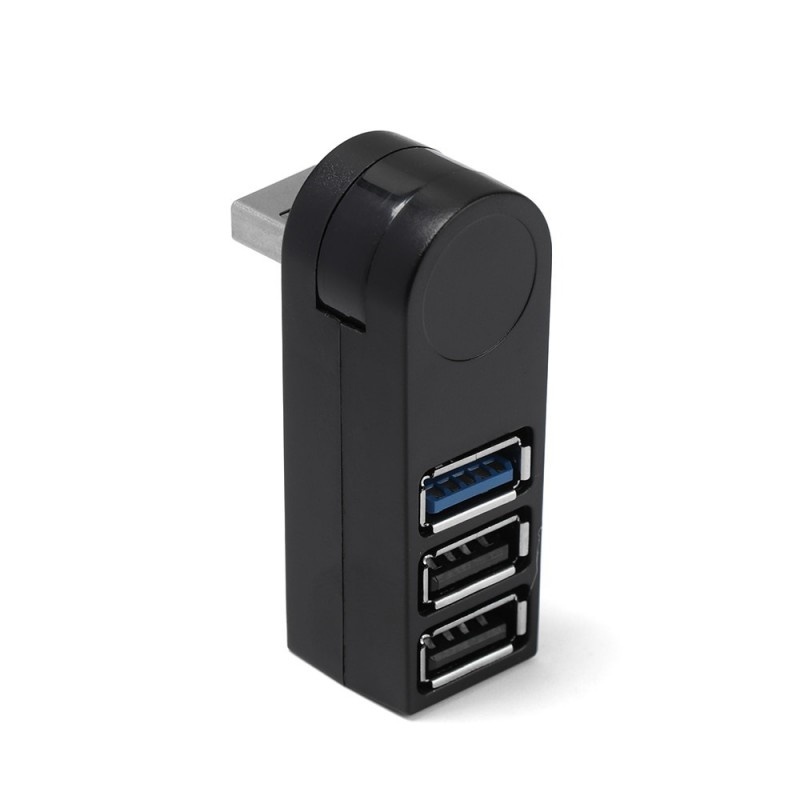 Oferte la USB Hub Techstar® HB3, 3.0 High Speed, 1 Port USB 3.0, 2 Port USB 2.0, Conexiune USB 3.0 de mare viteza, Compact