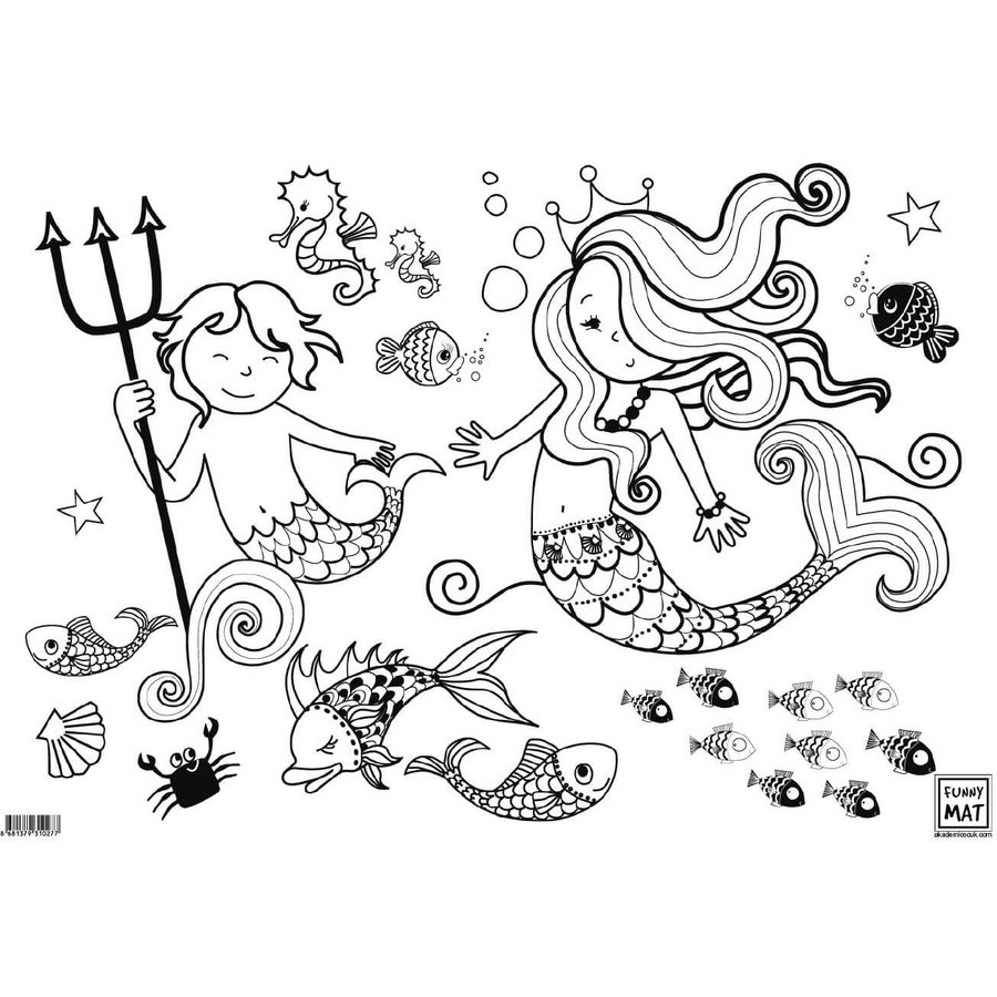 Oferte la Plansa pentru Colorat Sirena