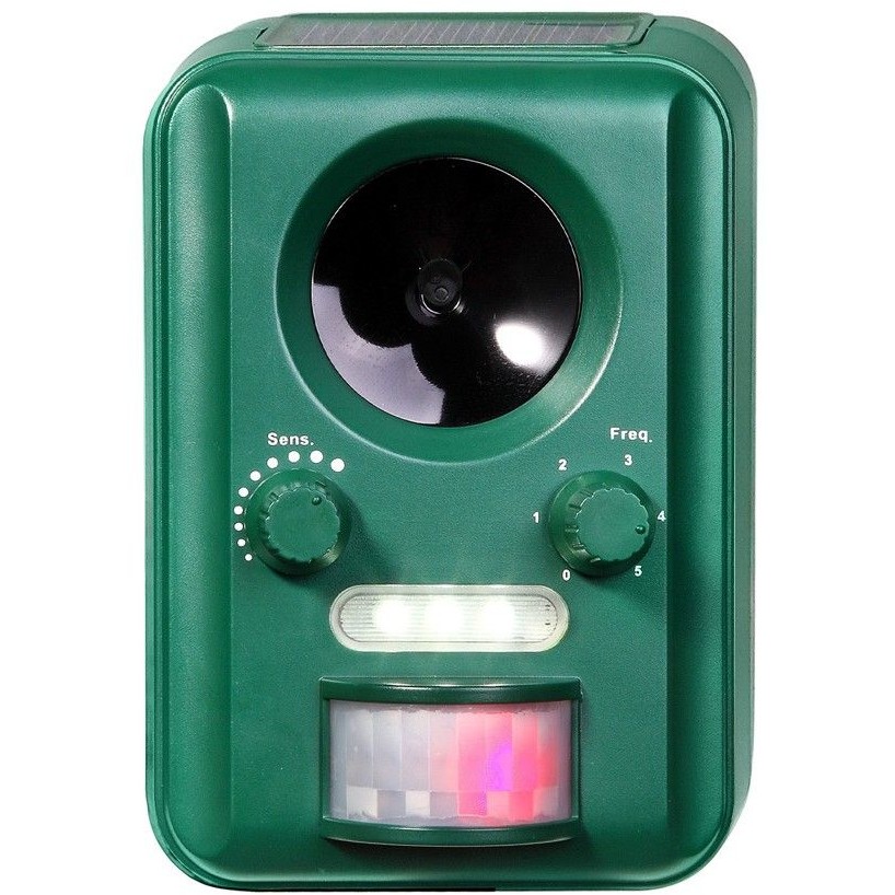 Oferte la Aparat cu ultrasunete pentru alungat cainii, pisicile, rozatoare mari, fix, AnimalStop PS-326, 200mp