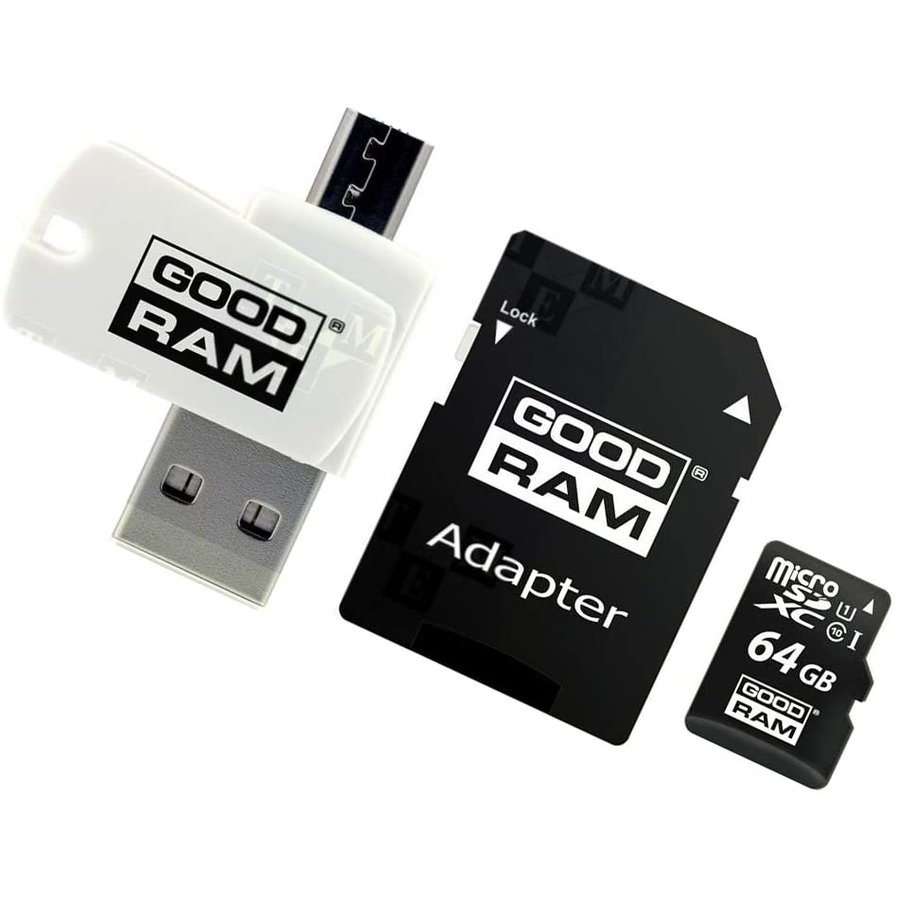 Oferte la Card de memorie 64GB MicroSDXC Clasa 10 UHS-I + Adaptor